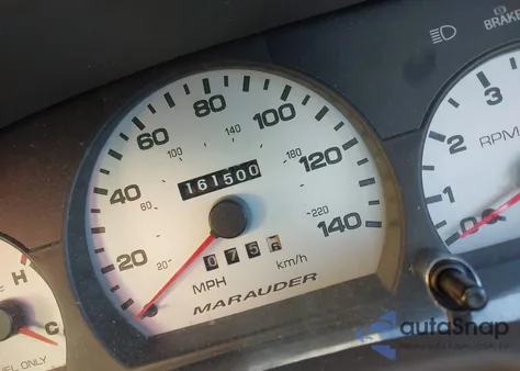 2003 Mercury Marauder from USA, damaged, VIN 2MEHM75V93X628793